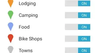 Bicycle Route Navigator screenshot