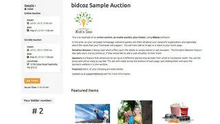 Bidcoz screenshot