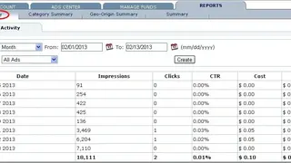 BidVertiser screenshot