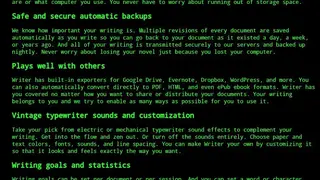 Big Huge Labs Writer screenshot
