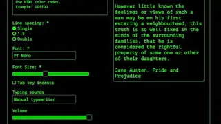 Big Huge Labs Writer screenshot