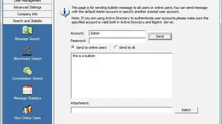 BigAnt Office LAN Messenger screenshot