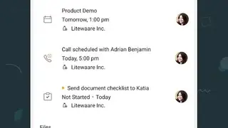 Bigin by Zoho CRM screenshot