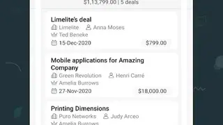 Bigin by Zoho CRM screenshot