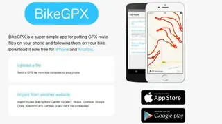 BikeGPX screenshot