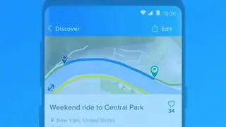 Bikemap screenshot
