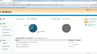 BillMonk screenshot