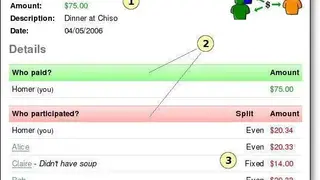 BillMonk screenshot