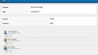 Billsup screenshot
