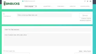 BinBucks screenshot