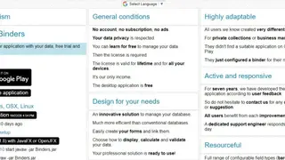 Binders screenshot