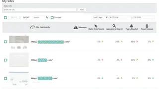Bing Webmaster screenshot
