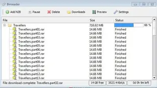 Binreader screenshot