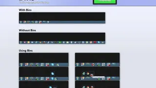 Bins screenshot