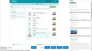 Bipio screenshot