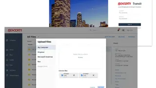 Biscom Secure File Transfer screenshot