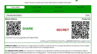 BitAddress screenshot