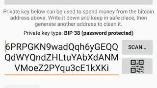 Bitcoin Paper Wallet screenshot