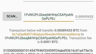 Bitcoin Paper Wallet screenshot