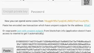 Bitcoin Paper Wallet screenshot