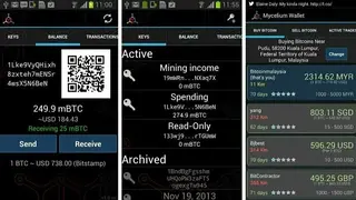 Bitcoin Ticker Widget screenshot