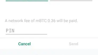 Bitcoin Wallet screenshot