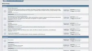 BitcoinTalk screenshot