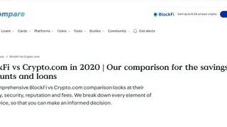 Bitcompare screenshot
