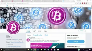 Bitcore (BTX) screenshot