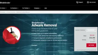 Bitdefender Adware Removal screenshot