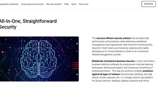 Bitdefender GravityZone screenshot