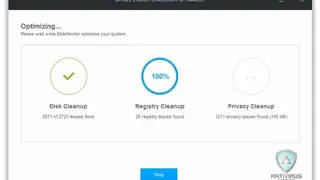 Bitdefender PC Optimizer screenshot