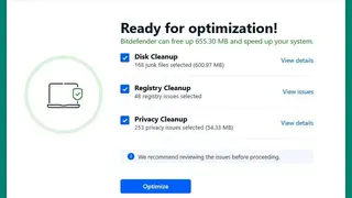 Bitdefender PC Optimizer screenshot