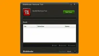 Bitdefender Rootkit Remover screenshot