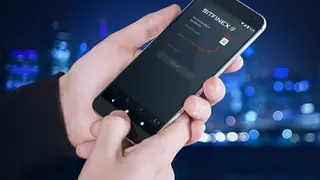 Bitfinex screenshot