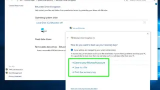 BitLocker screenshot