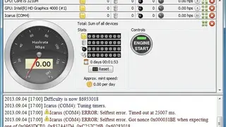Bitminter screenshot