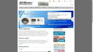 Bitminter screenshot