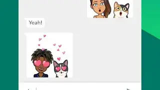 Bitmoji screenshot