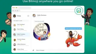 Bitmoji Chrome Extension screenshot