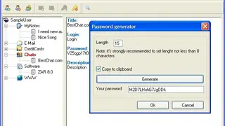 Bitobit Mithril Password Manager screenshot