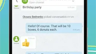 Bitrix24 Live Chat screenshot