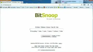 BitSnoop screenshot