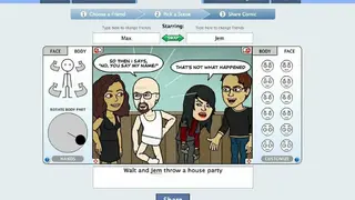 Bitstrips screenshot