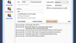 Bitvise SSH Client screenshot