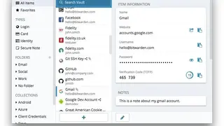 Bitwarden screenshot