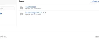 Bitwarden Send screenshot