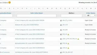 BizAutomation Cloud ERP screenshot