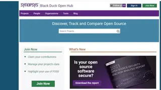 Black Duck Open Hub screenshot