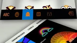 Black Heartbeat Keyboard Theme screenshot